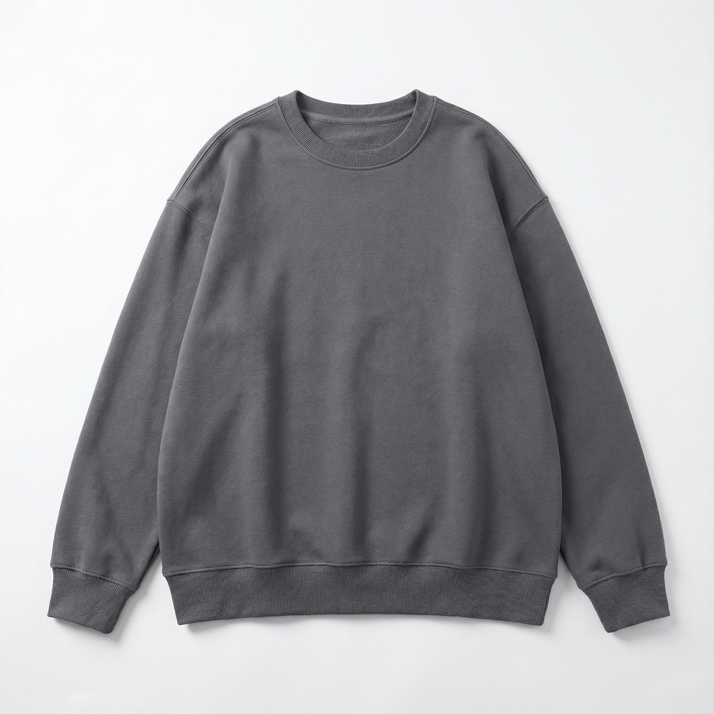 Modern Essential Heavyweight Sweatshirt – Charcoal Grey | Mavro Trend
